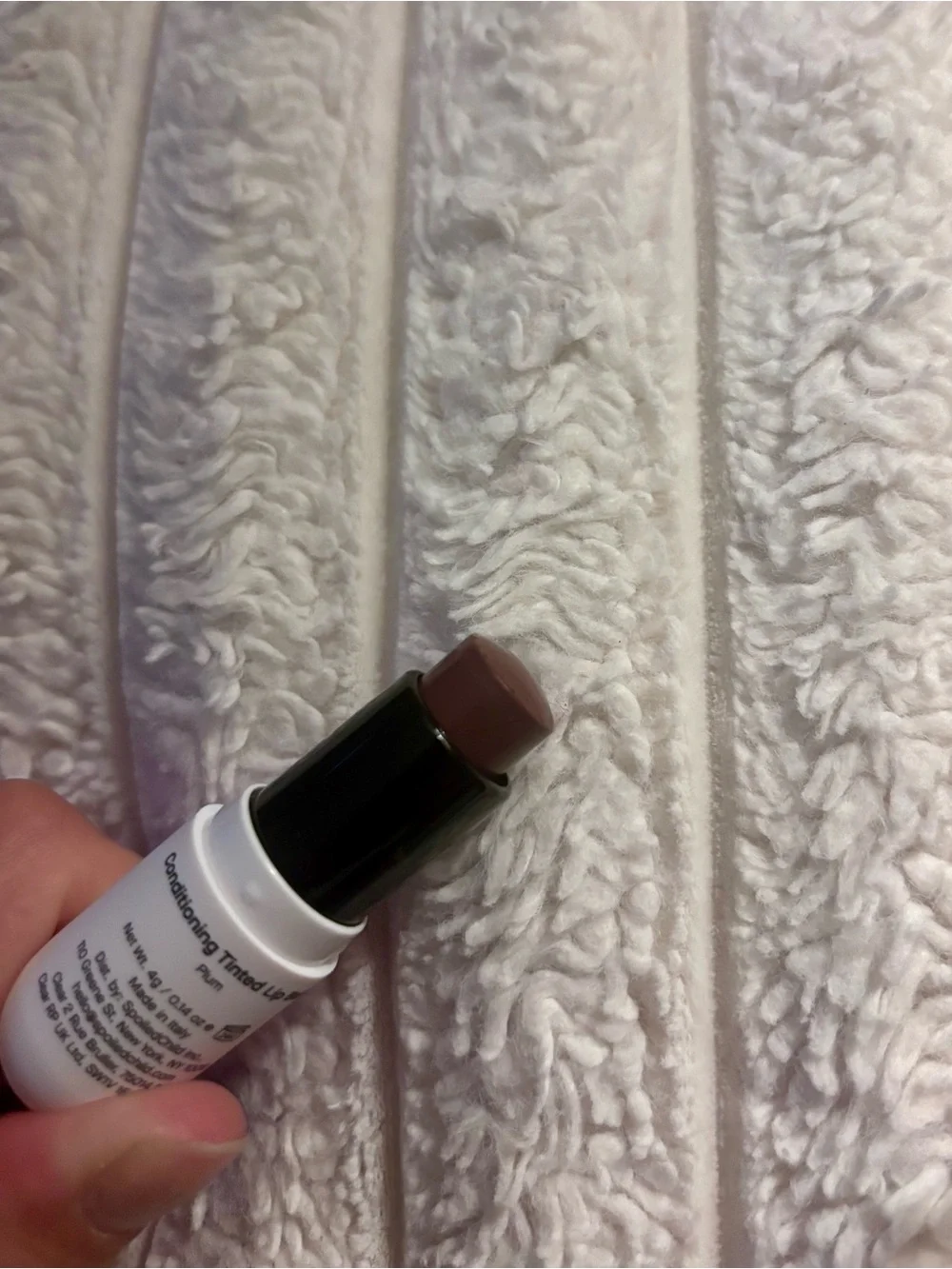 SpoiledChild Conditioning Tinted Lip Balm - plum